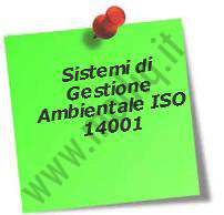 Sistemi di Gestione Ambientale ISO 14001