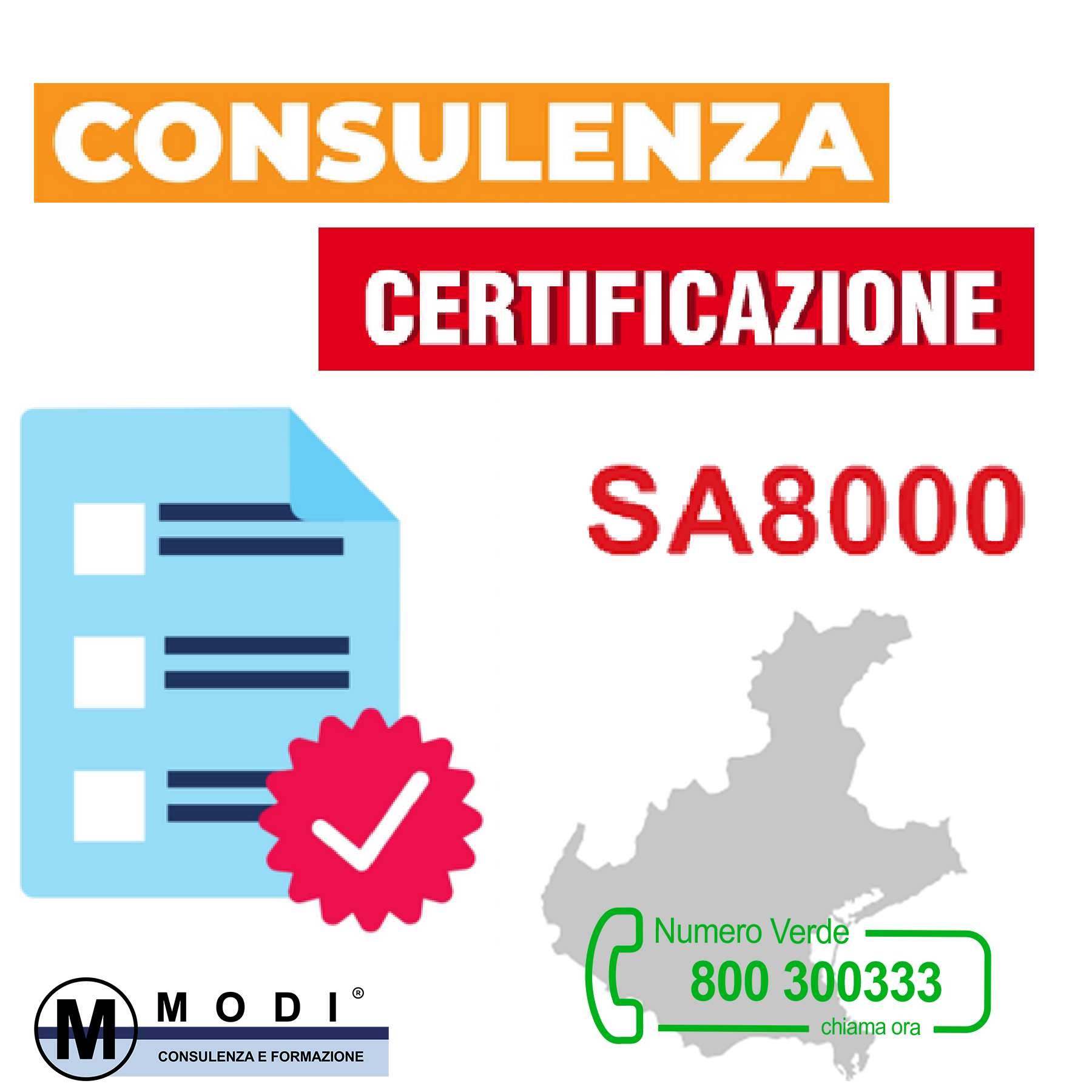 ottenimento certificazione Standard SA8000