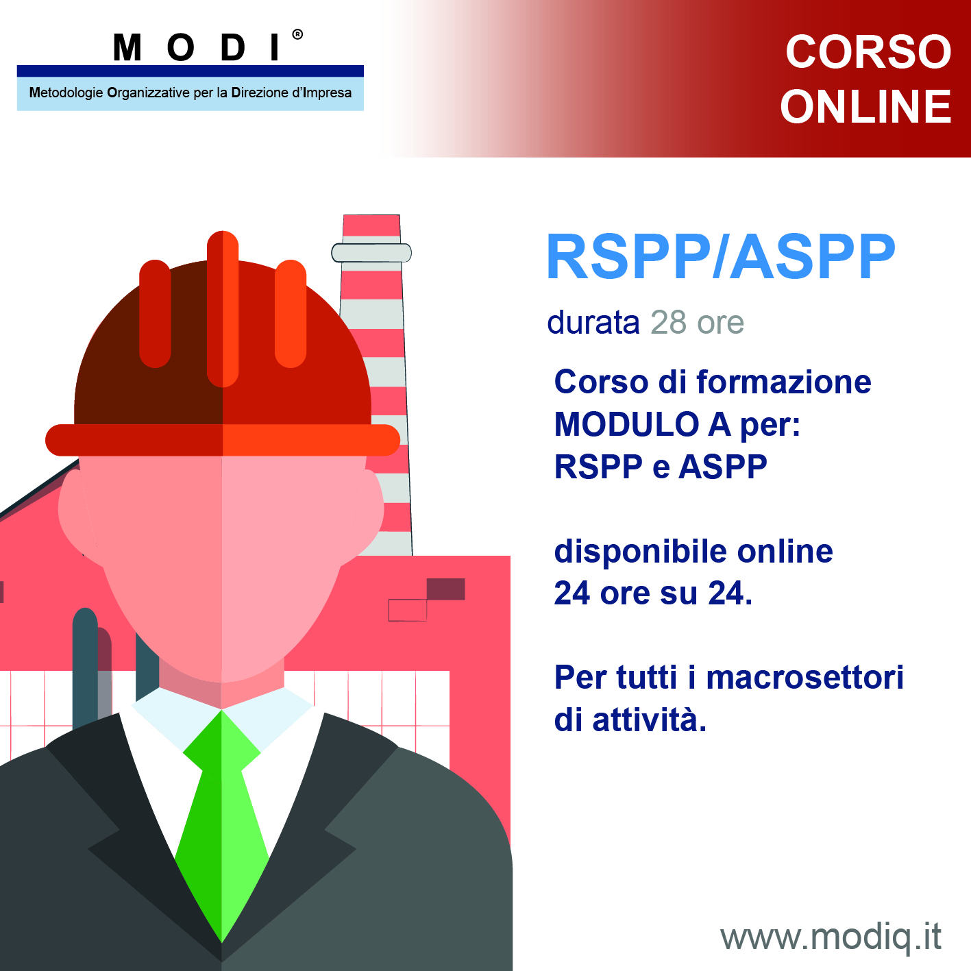 formazione RSPP modulo A online