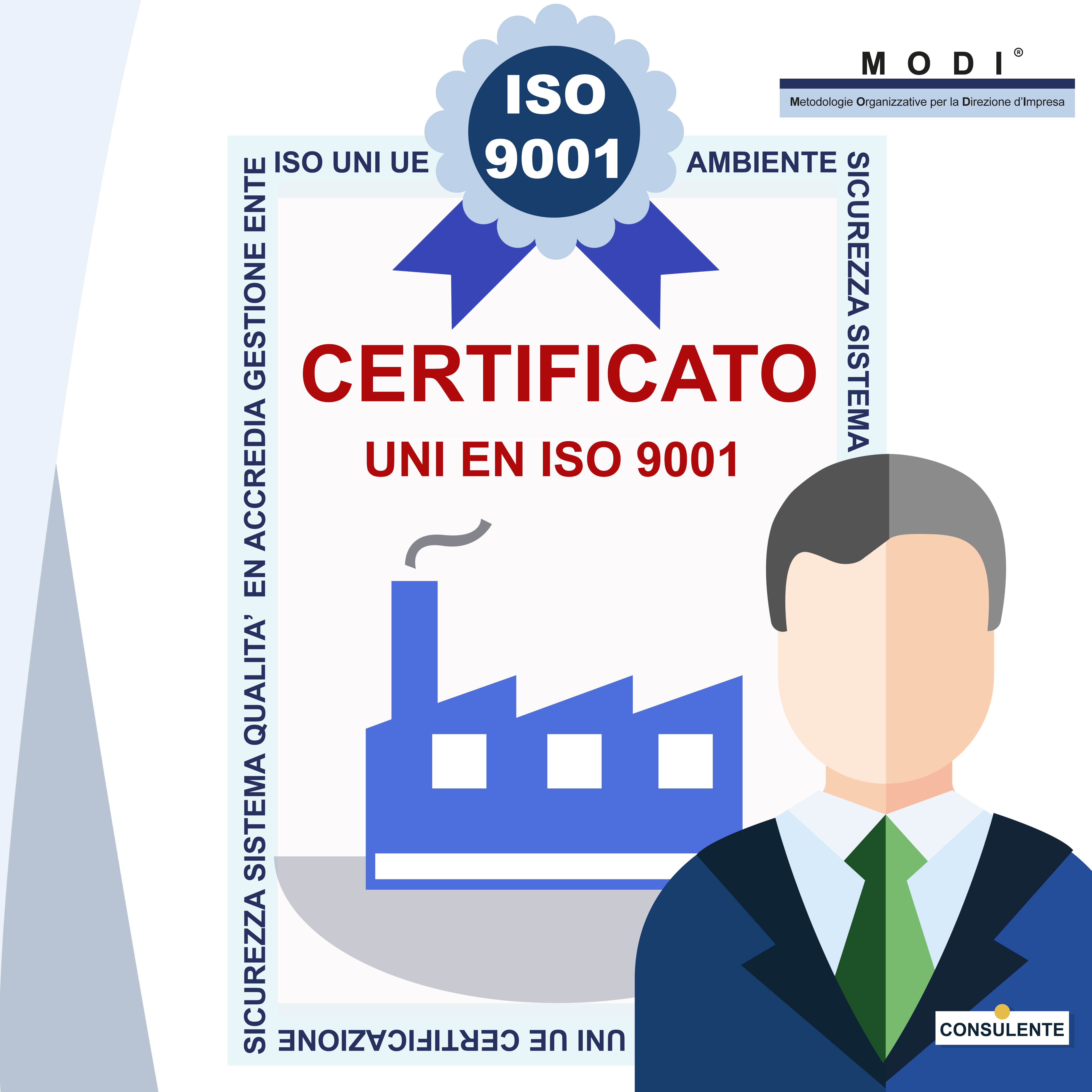 consulenti esperti certificazione ISO9001 inerti