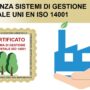consulenti esperti certificazione ambientale ISO14001 sistemi di gestione ambiente aziendale