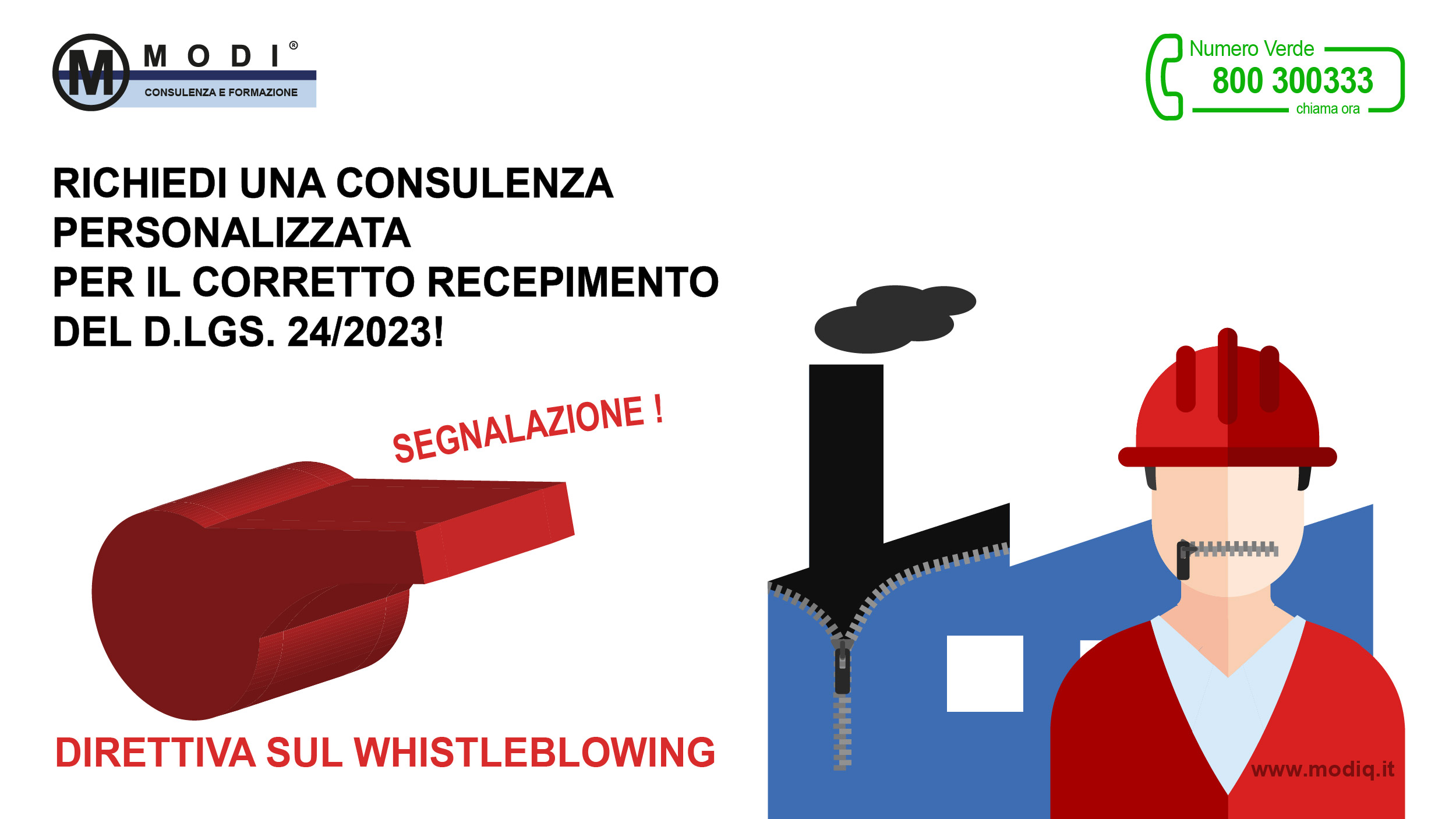 Il D.lgs.24/23 Whistleblowing, entrato in vigore il 30/03/23 il impone alle imprese con più di 50 dipendenti o dotate di Modelli Organizzativi 231 le disposizioni obbligatorie per la protezione delle persone che segnalano violazioni delle normative nazionali o dell’UE
